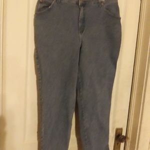 Size 20W Just My Size straight leg jeans. Inseam: